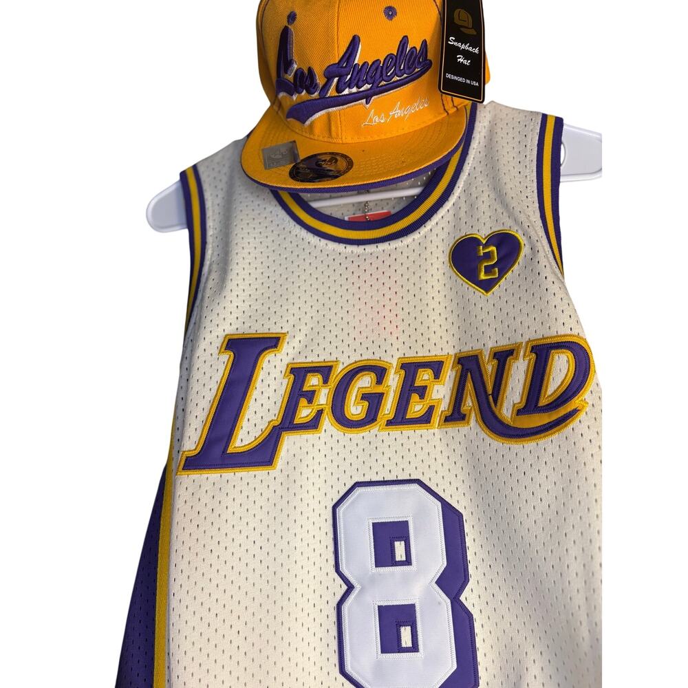 NWT 4 KOBE Piece Set!! 2 Jerseys, 1 Hat, & Keychain - Picture 3 of 8